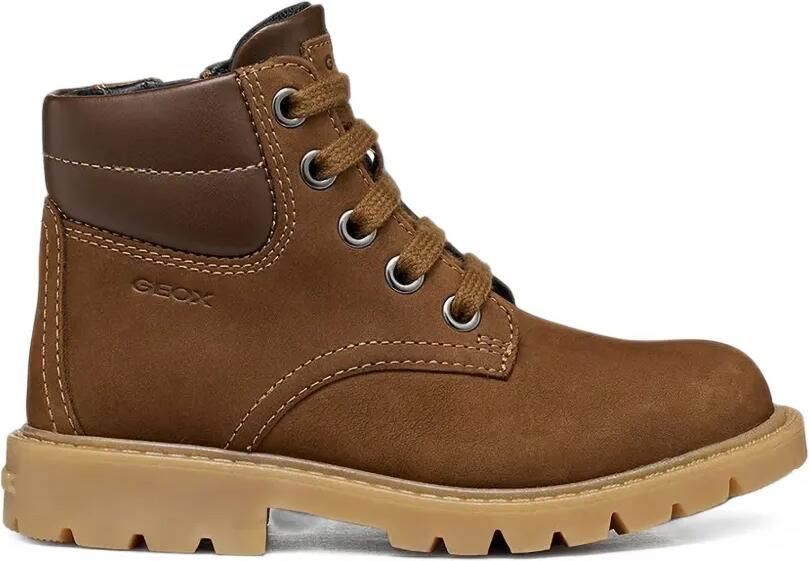 Geox Kids Shaylax lace-up ankle boots Bruin