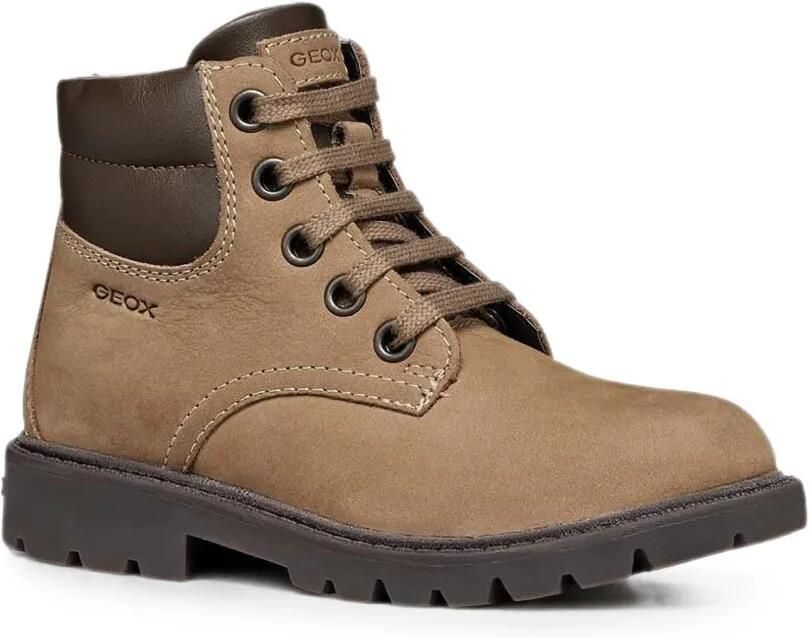 Geox Kids Shaylax veterlaarzen met vlakken Bruin