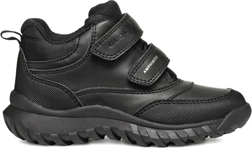 Geox Kids Simbys enkellaarzen Zwart