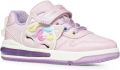 Geox Kids Sketlite sneakers met klittenband en eenhoornpatch Roze - Roze