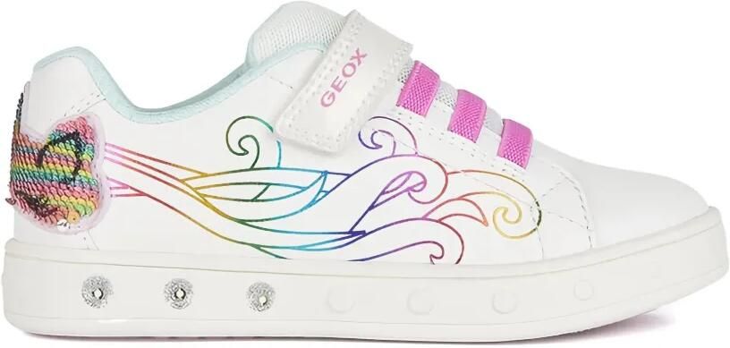 Geox Kids Skylin sneakers Wit