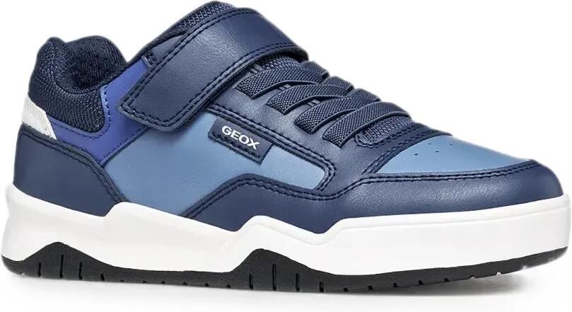 Geox Kids Sneakers met klittenband Blauw
