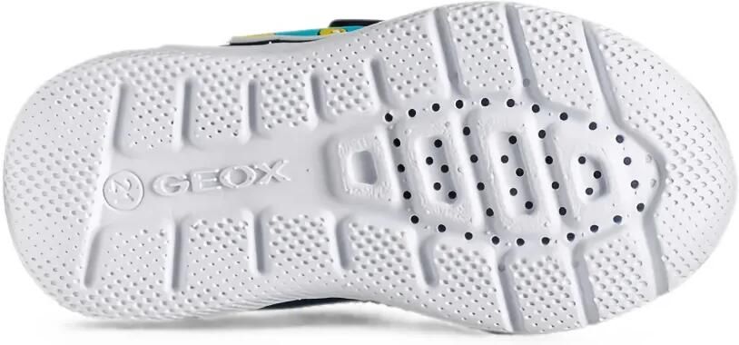 Geox Kids Sneakers met klittenband Blauw - Foto 4