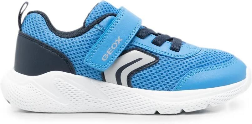Geox Kids Sneakers met klittenband Blauw