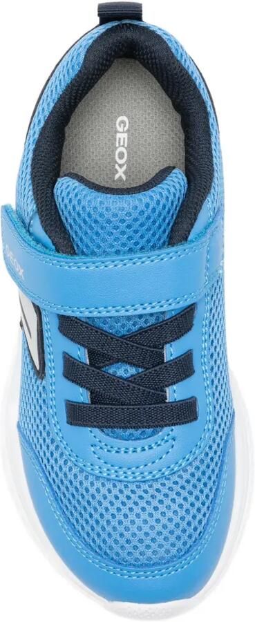 Geox Kids Sneakers met klittenband Blauw - Foto 3