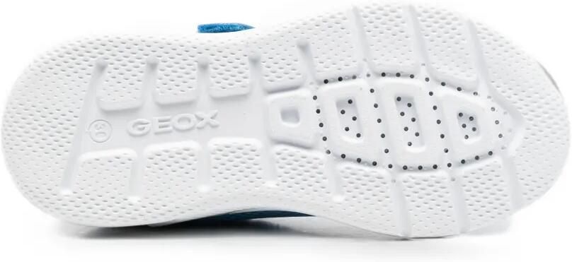Geox Kids Sneakers met klittenband Blauw - Foto 4