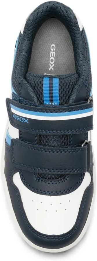 Geox Kids Sneakers met klittenband Blauw - Foto 3