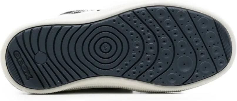 Geox Kids Sneakers met klittenband Blauw - Foto 4