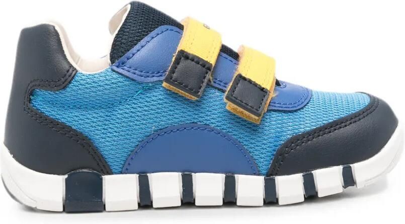 Geox Kids Sneakers met klittenband Blauw