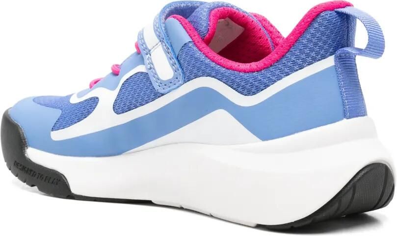 Geox Kids Sneakers met klittenband Blauw - Foto 2