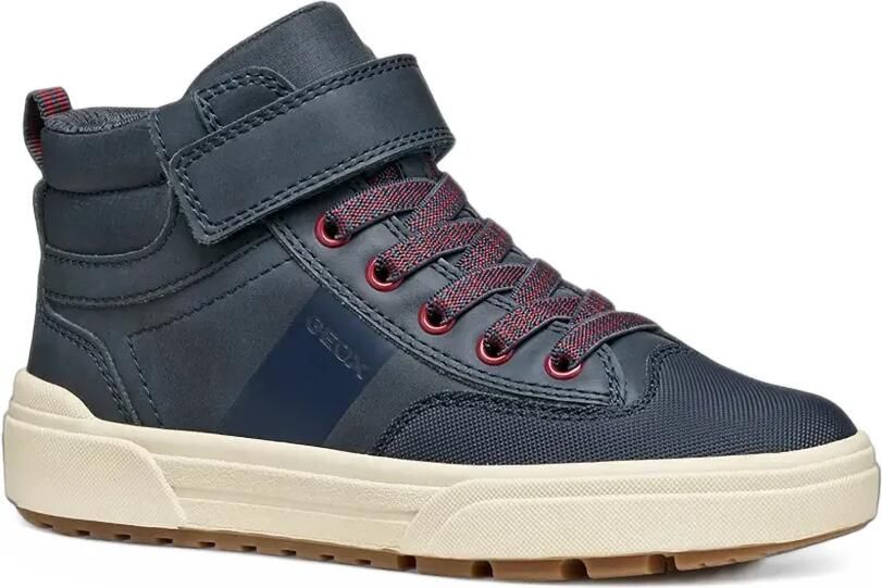 Geox Kids Sneakers met klittenband Blauw