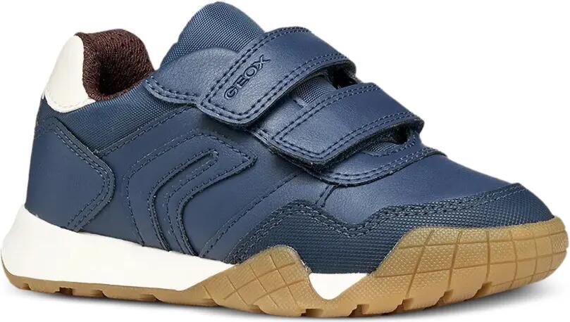Geox Kids Sneakers met klittenband Blauw