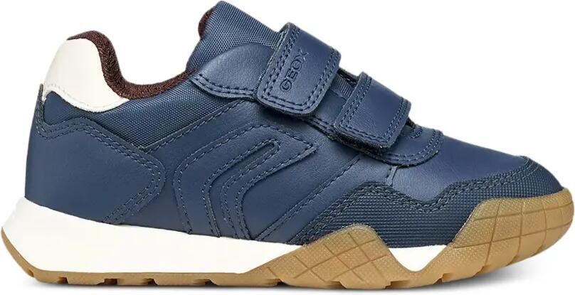 Geox Kids Sneakers met klittenband Blauw - Foto 4