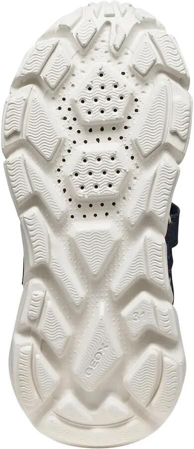 Geox Kids Sneakers met klittenband en Super -print Blauw - Foto 3