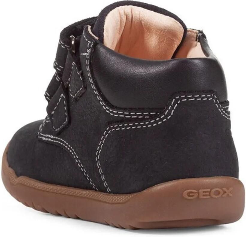 Geox Kids Sneakers met klittenband Zwart - Foto 2