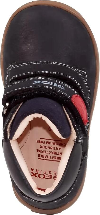 Geox Kids Sneakers met klittenband Zwart - Foto 5
