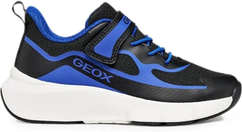 Geox Kids Sneakers met klittenband Zwart - Foto 4