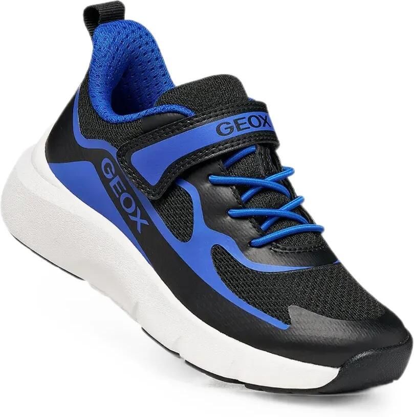 Geox Kids Sneakers met klittenband Zwart - Foto 2
