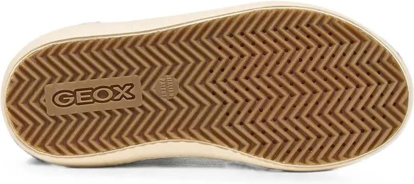 Geox Kids Sneakers met sterpatch en vlakken met glitters Goud - Foto 5