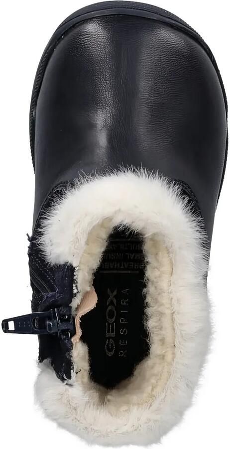 Geox Kids Snowboots met afwerking van bont Blauw - Foto 3