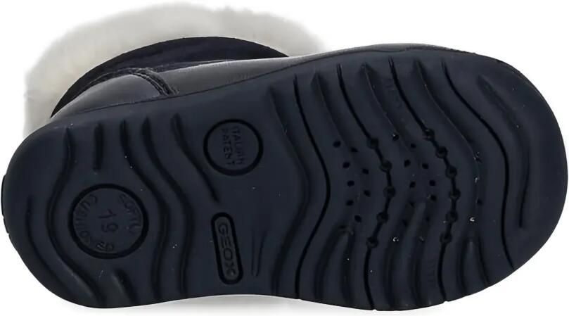 Geox Kids Snowboots met afwerking van bont Blauw - Foto 4