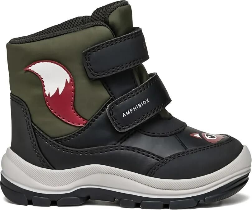 Geox Kids Snowboots met vossenprint Zwart - Foto 4