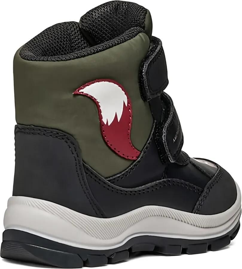 Geox Kids Snowboots met vossenprint Zwart - Foto 3