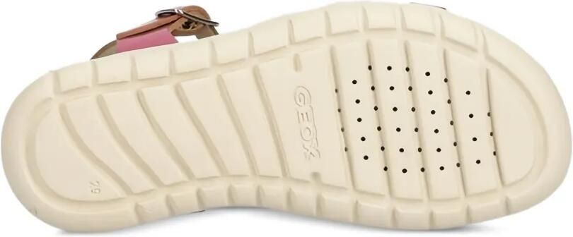 Geox Kids Soleima leren sandalen Roze - Foto 5