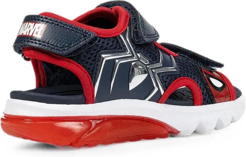 Geox Kids Spider- sandalen met klittenband Blauw - Foto 3