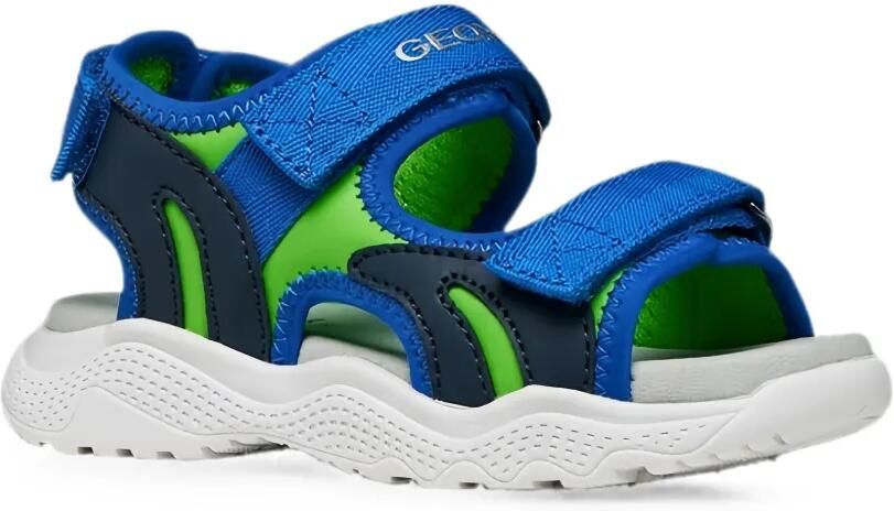 Geox Kids Splush sandalen met klittenband Blauw