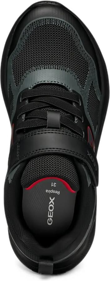 Geox Kids Sprintye panelled touch-strap sneakers Zwart - Foto 3