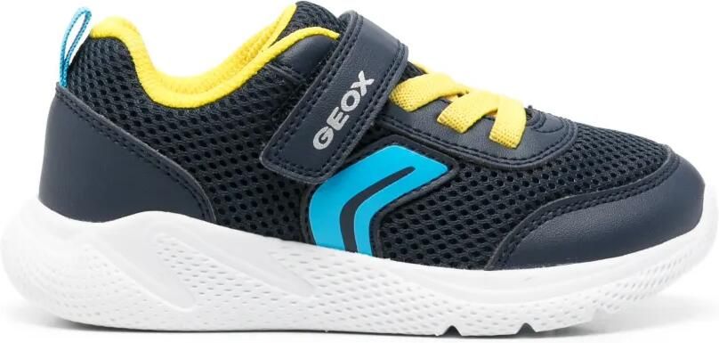 Geox Kids Sprintye sneakers met klittenband Blauw