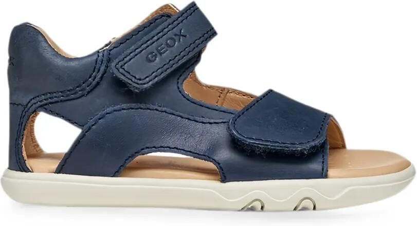 Geox Kids Steppieup sandalen met klittenband Blauw - Foto 4