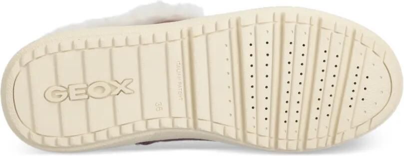 Geox Kids Theleven faux fur-trim boots Roze - Foto 4