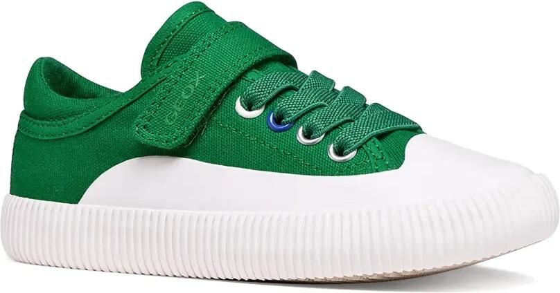 Geox Kids Tippeste sneakers met klittenband Groen