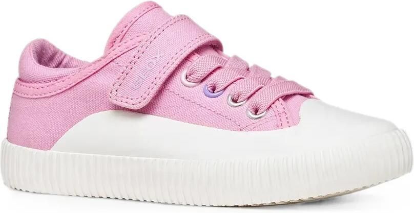 Geox Kids Tippeste sneakers met klittenband Roze