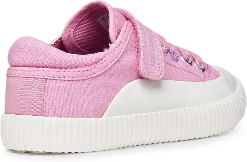Geox Kids Tippeste sneakers met klittenband Roze - Foto 2