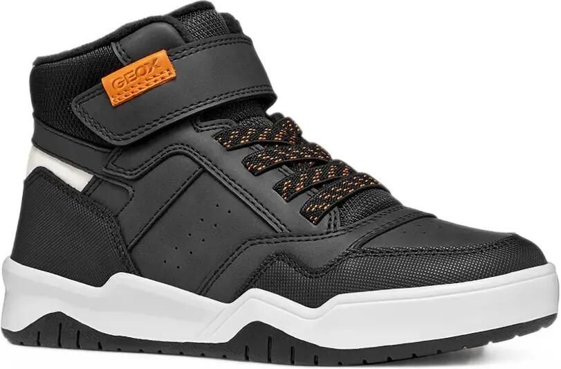 Geox Kids Sneakers met klittenband Zwart