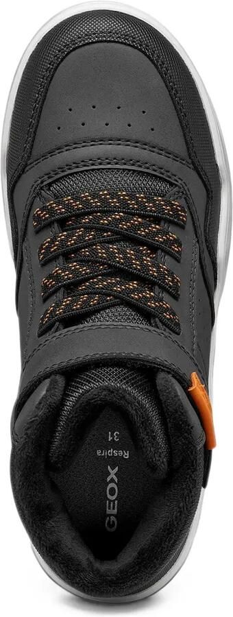 Geox Kids Sneakers met klittenband Zwart - Foto 3