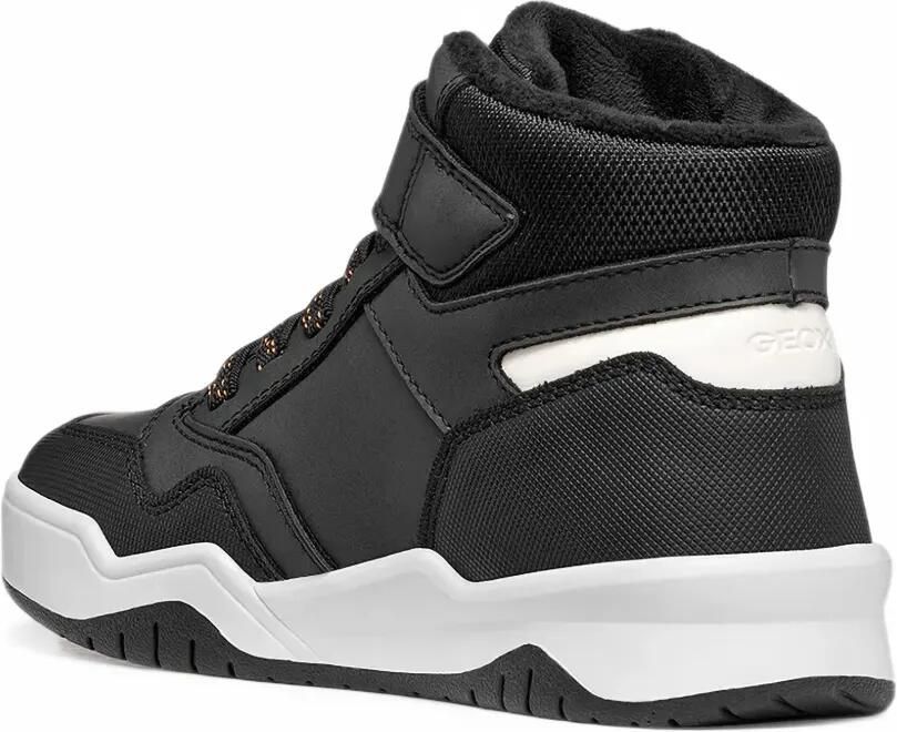 Geox Kids Sneakers met klittenband Zwart - Foto 2