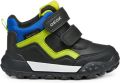 Geox Kids Trekkyup Abx laarzen met klittenband Zwart - Zwart