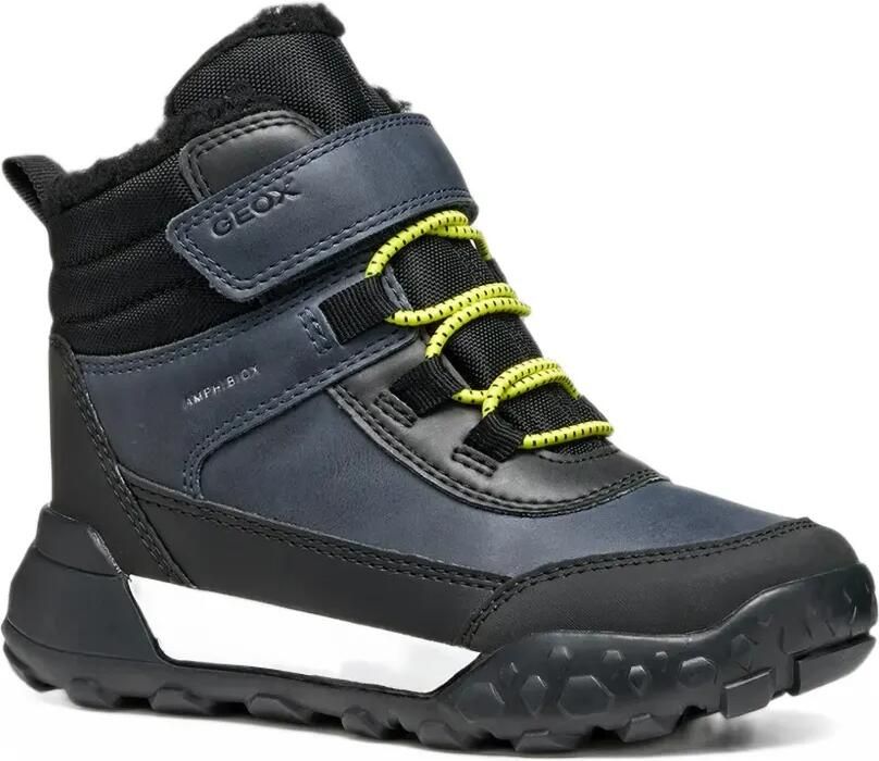 Geox Kids Trekkyup Abx touch-strap ankle boots Blauw - Foto 3