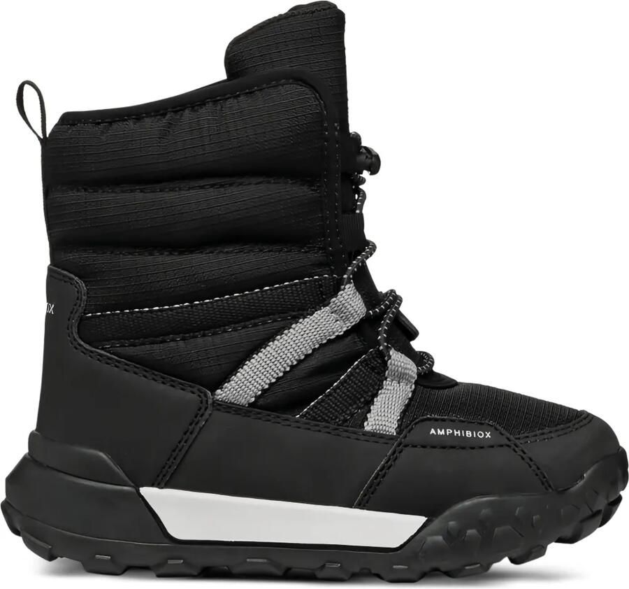 Geox Kids Trekkyup enkellaarzen Zwart