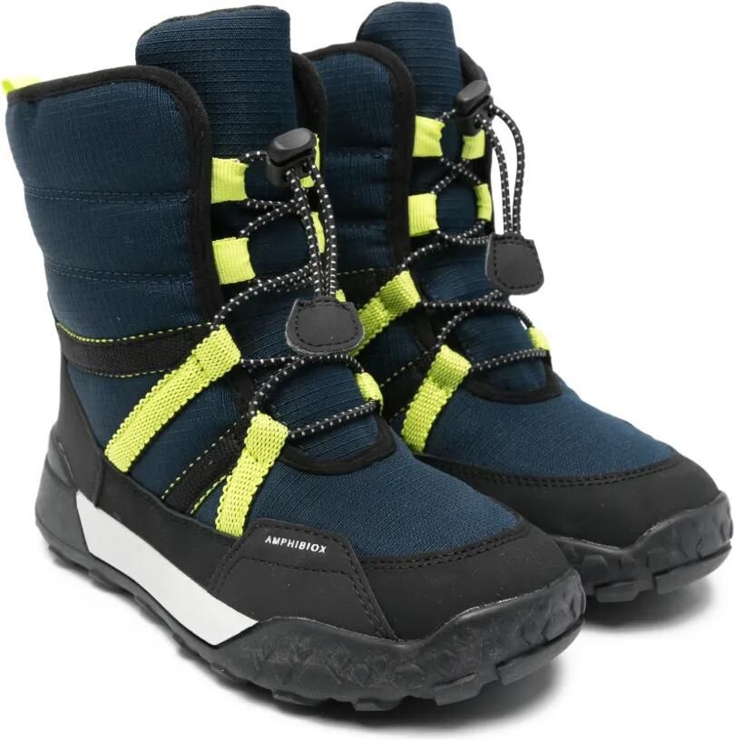 Geox Kids Trekkyup gewatteerde laarzen Blauw