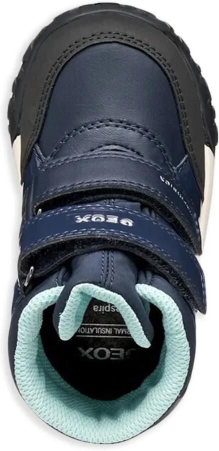 Geox Kids Trekkyup laarzen met eenhoorn-patroon Blauw - Foto 5