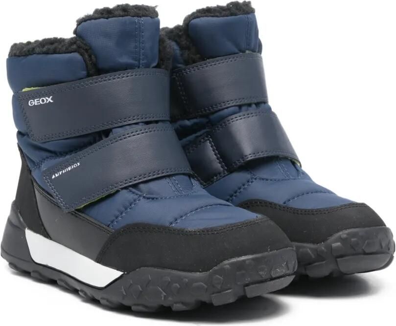 Geox Kids Trekkyup laarzen met klittenband Blauw