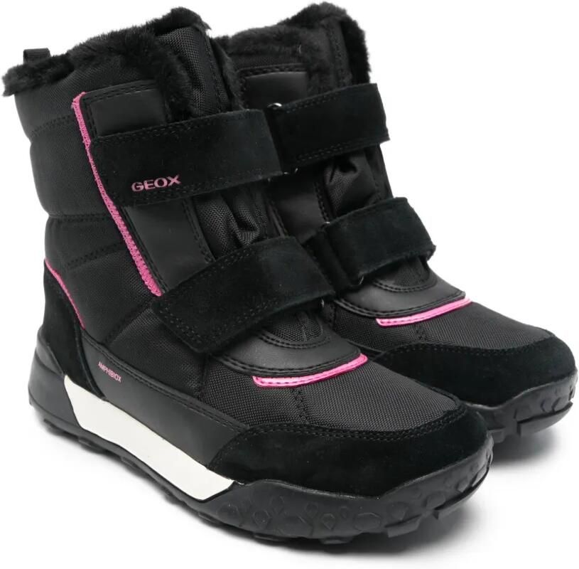 Geox Kids Trekkyup laarzen Zwart