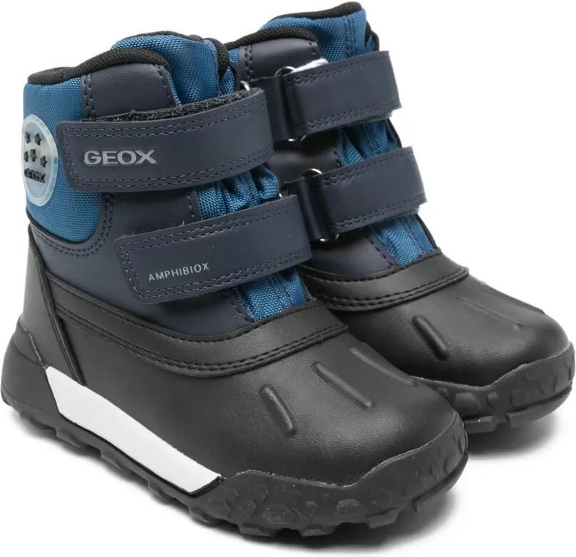 Geox Kids Trekkyup laarzen Zwart