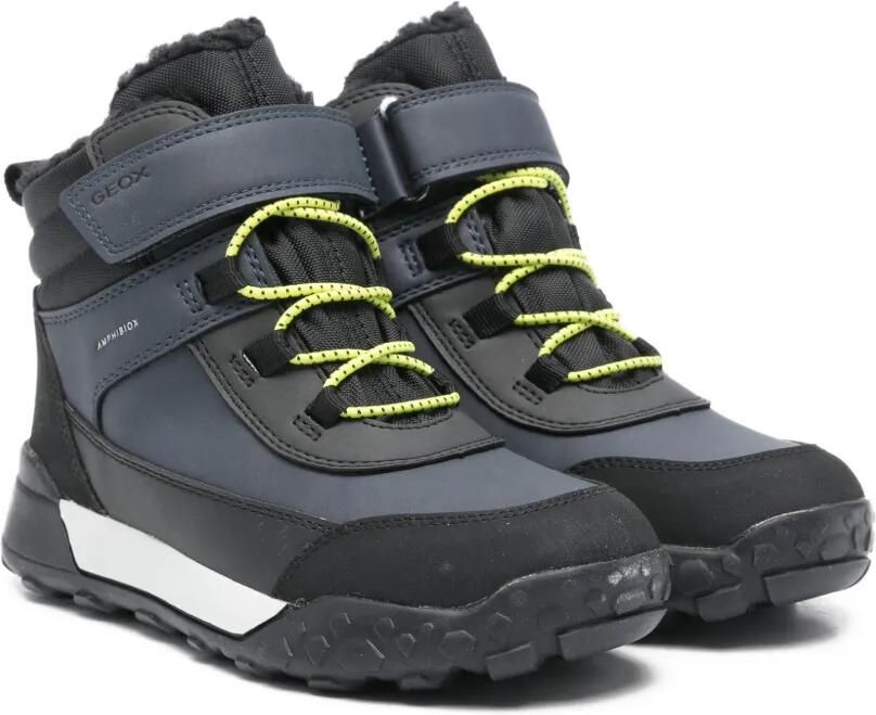 Geox Kids Trekkyup veterlaarzen Blauw