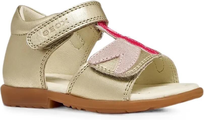 Geox Kids Verred sandalen met klittenband Goud - Foto 1